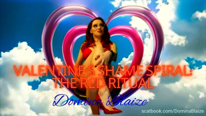 Valentine's Shame Spiral - The Red Ritual - DOMINA BLAIZE - MP4