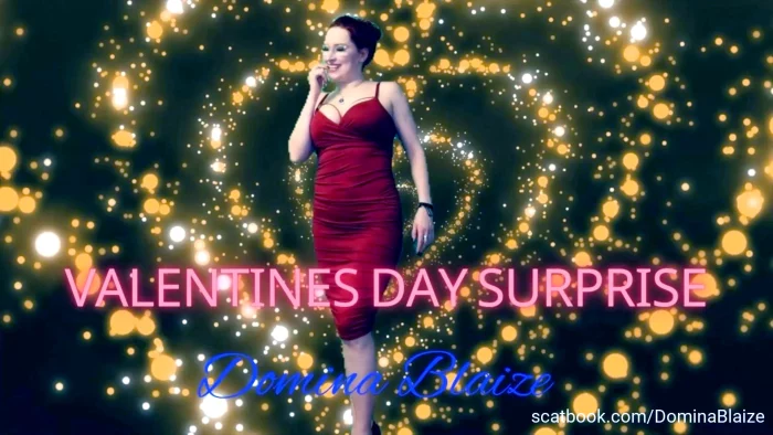 Valentines Day Surprise - DOMINA BLAIZE - MP4