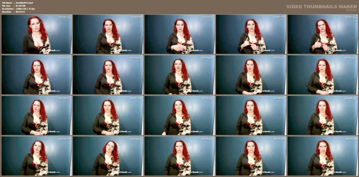 You Didn't Buy This Blackmail Fantasy Clip, Did You?! - DOMINA BLAIZE - MP4
