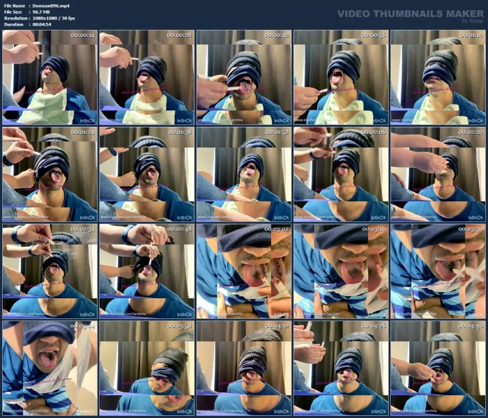 I Am Burning My Loser Tounge By My Cigarette - DOM SANCHITA SHARMA / MISTRESS SANCHITA - MP4