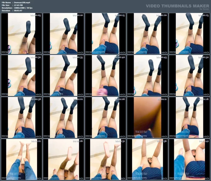 I Ll Not Leave You Worthy Enough To Walk On Your Feet - DOM SANCHITA SHARMA / MISTRESS SANCHITA - MP4