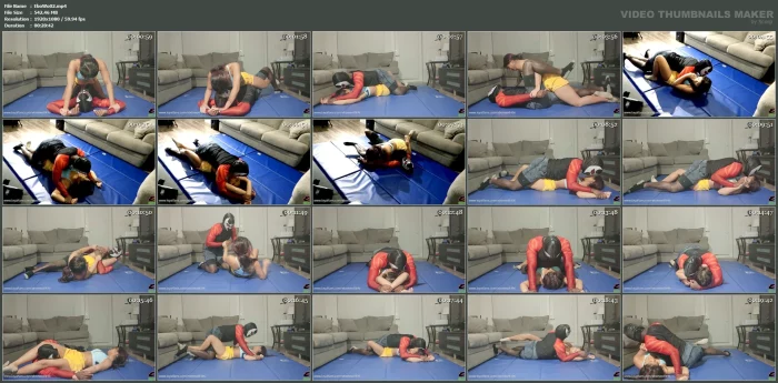 2nd Wrestling Match With Angel - EBON WOLF - MP4