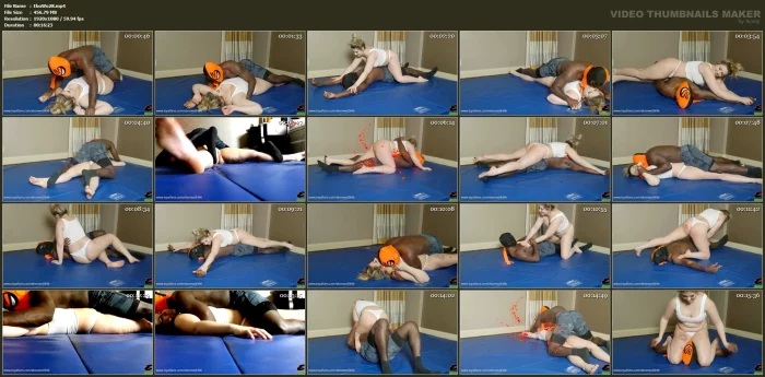 Sensual Pins Match With Dolly - EBON WOLF - MP4