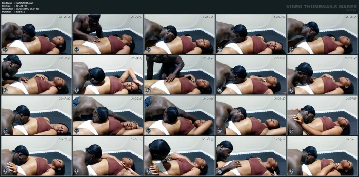 Belly Worship With Karma Rose - EBON WOLF - MP4