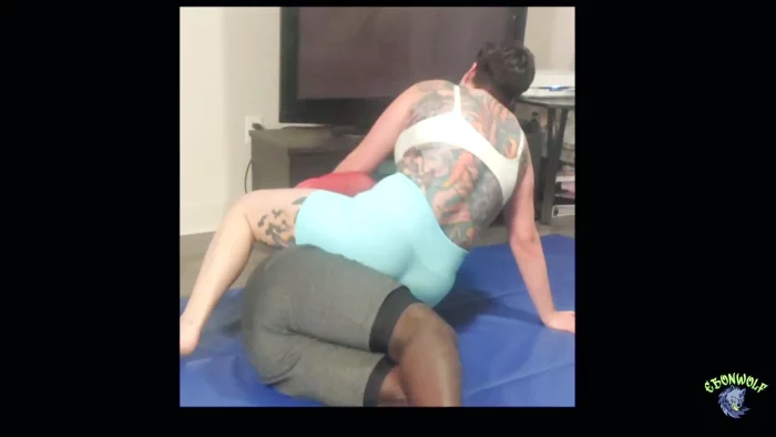 Ebon Vs Irene Silver - The Rematch - EBON WOLF - MP4