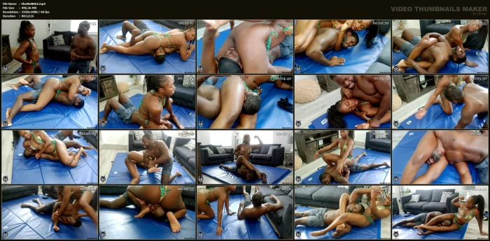 Lana Luxor - Heated Domination - EBON WOLF - MP4