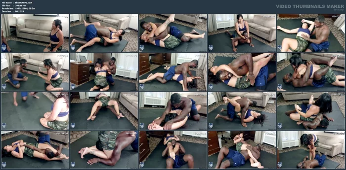 Lucie Yang - Wrestling Reunion - EBON WOLF - MP4