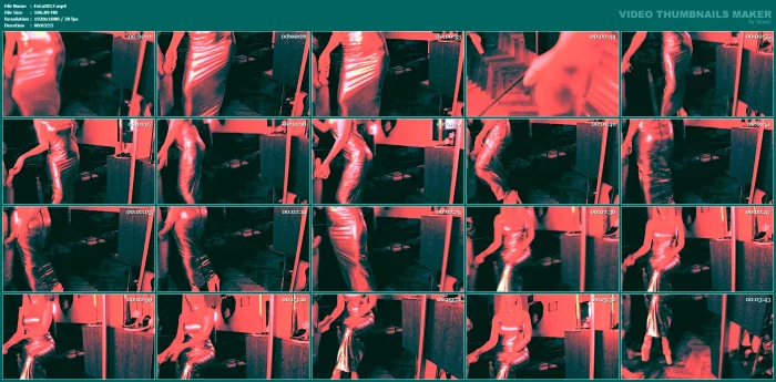 Domina Eva Fetish Silver Dress Cock Play Mistress Bdsm Femdom Milf Dominatrix - EVA LATEXXX - MP4