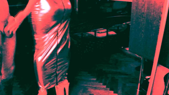 Domina Eva Fetish Silver Dress Cock Play Mistress Bdsm Femdom Milf Dominatrix - EVA LATEXXX - MP4