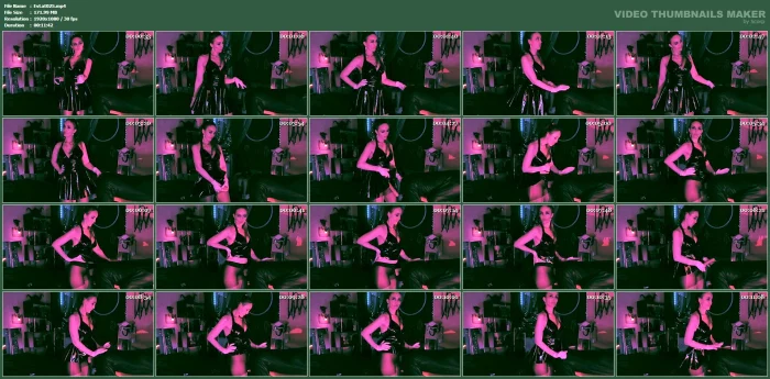 Dominatrix Eva Latex Fetish Goddess Pvc Vinyl Strapon Fuck Slave Anal Bdsm Femdom Mistress Sexy Hot Milf - EVA LATEXXX - MP4