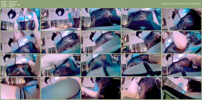 Femdom Mistress Eva Latex Goddess Fetish Milf Heels Lick Panties Pov Slave - EVA LATEXXX - MP4