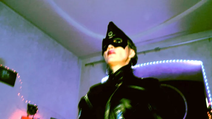 Mistress Eva Latex Full Leather Fetish Boots Domina Uniform Bdsm Kink Hot Milf - EVA LATEXXX - MP4