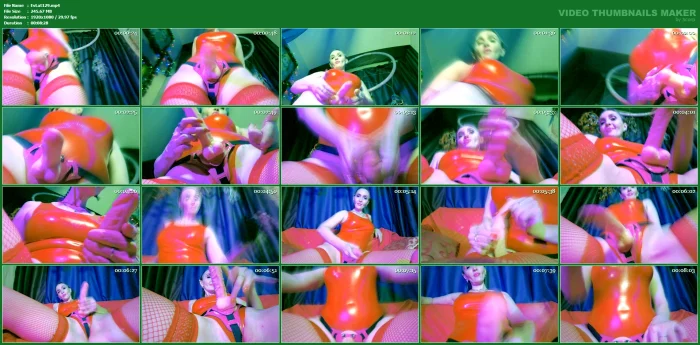 Red Rubber Dominatrix Eva Latex Femdom Bdsm Solo Strapon Toys Big Ass Mature Fetish Hot Sexy - EVA LATEXXX - MP4
