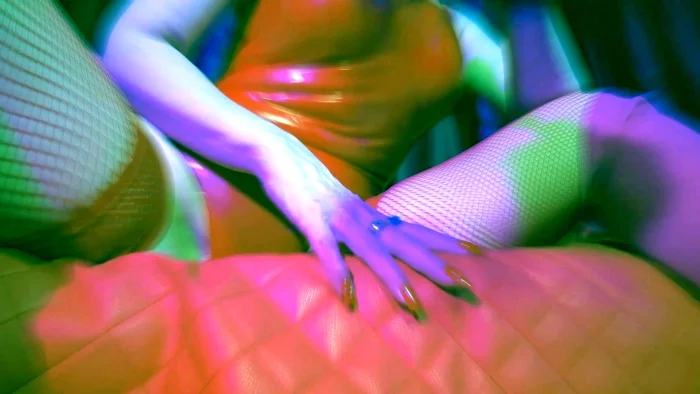 Red Rubber Femdom Mistress Solo Fetish Dominatrix Eva Latex Bdsm Big Ass Milf Hot - EVA LATEXXX - MP4