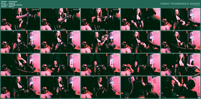 Rubber Slave Pussylingus Eva Latex Femdom Boots Fetish Bdsm Kink Big Ass Milf - EVA LATEXXX - MP4