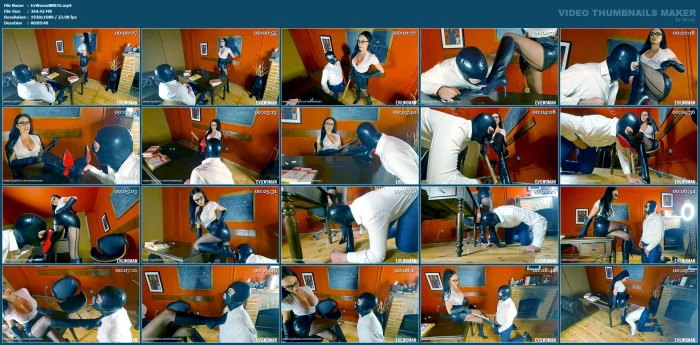 Evil Teacher Boots Worship JOI And CEI - EVIL WOMAN / FCHDOMMES / FETISH CHATEAU DOMMES - MP4