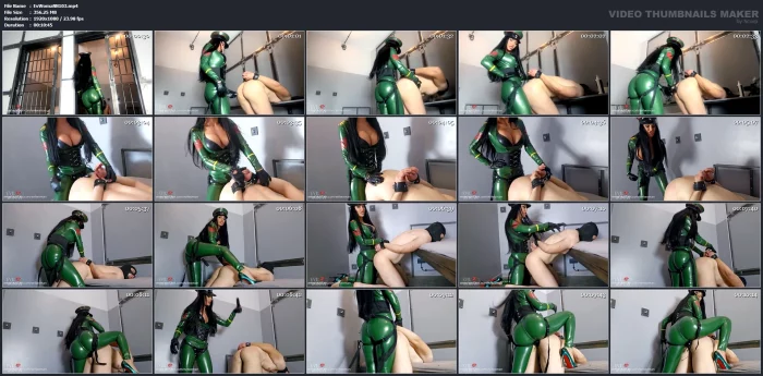 Pegging In The Prison - EVIL WOMAN / FCHDOMMES / FETISH CHATEAU DOMMES - MP4