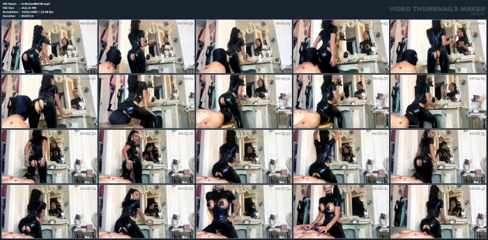 Worship My Ass When I Do My Makeup - EVIL WOMAN / FCHDOMMES / FETISH CHATEAU DOMMES - MP4