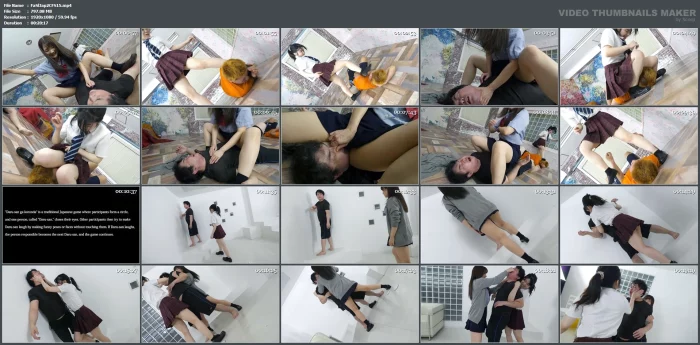 Cruel Faceslapping Game Of Cruel Girls - FACESLAP JAPAN SUPER HARD - MP4