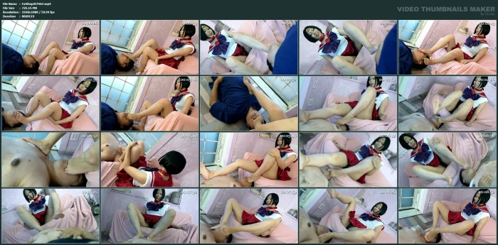 Locked In The Cage Of Her Legs - FACESLAP JAPAN SUPER HARD - MP4