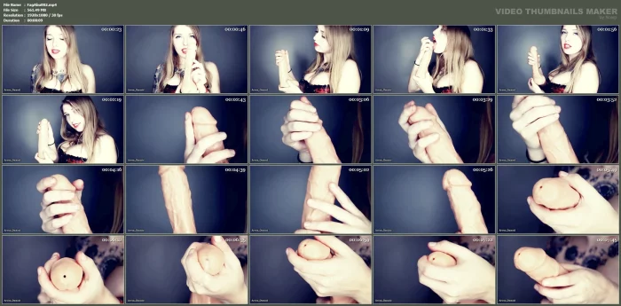 Arwen Datnoid - Cock Obsessed - FAG ABUSE - MP4