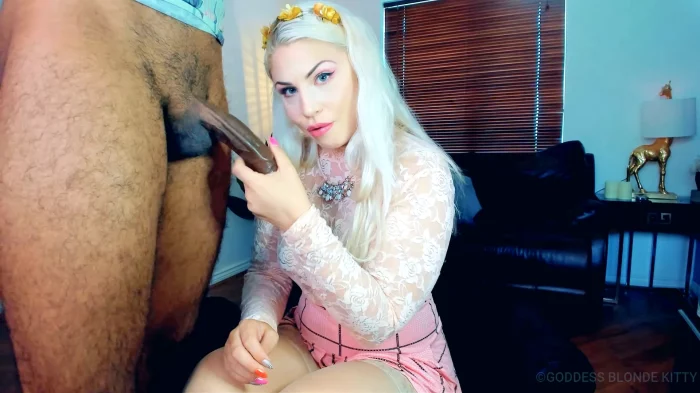 Goddess Blonde Kitty - Come Out Of The Closet Explicit - FAG ABUSE - MP4