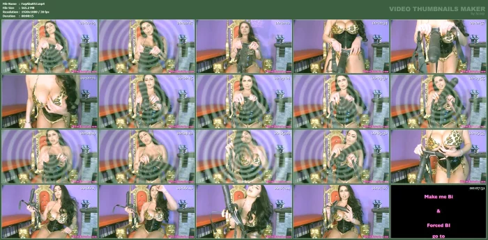 Goddess Jasmine Mendez - Dicknosis - FAG ABUSE - MP4