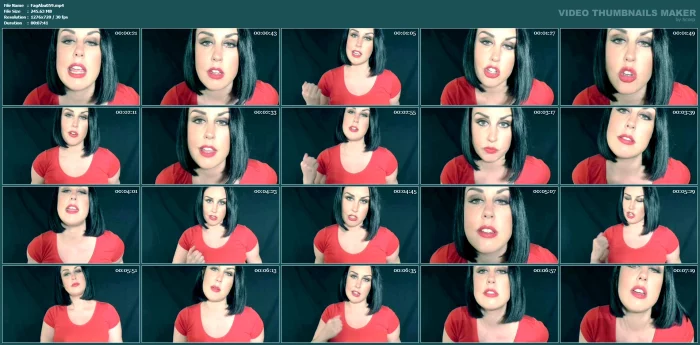 Goddess Lucy - Marie A JOI For True Faggots - FAG ABUSE - MP4