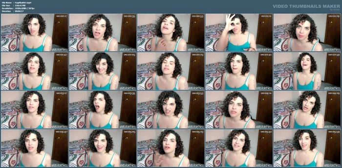 Goddessveeness - My Favorite Cum Dumpster - FAG ABUSE - MP4