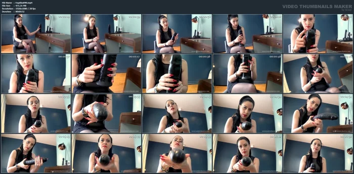 Lady Bellatrix - Emotional Support Dildo - FAG ABUSE - MP4