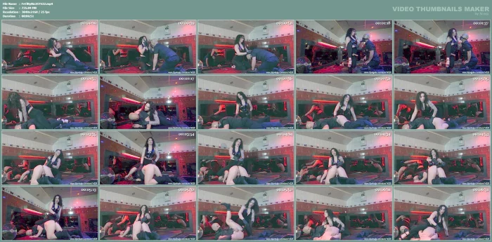 Queen Chiara Bella - A Black Dildo For Your Ass - FEMDOM-CLIPS BY BIZARRBOY - MP4