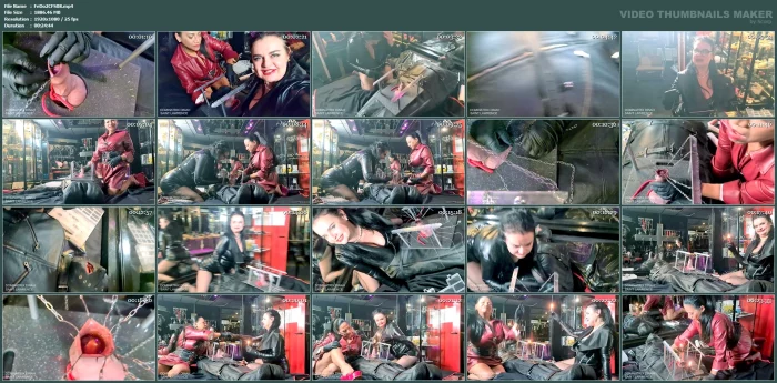 Extreme Cbt - Hooked Cock And Balls - DOMINATRIX DINAH PERSONAL - MP4