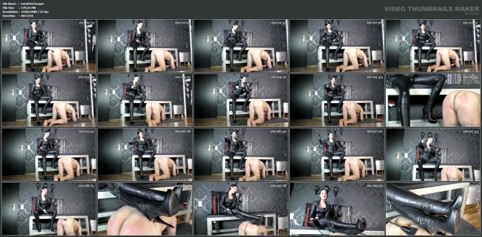 Leather Cropping - FEMMEFATALEFILMS - MP4