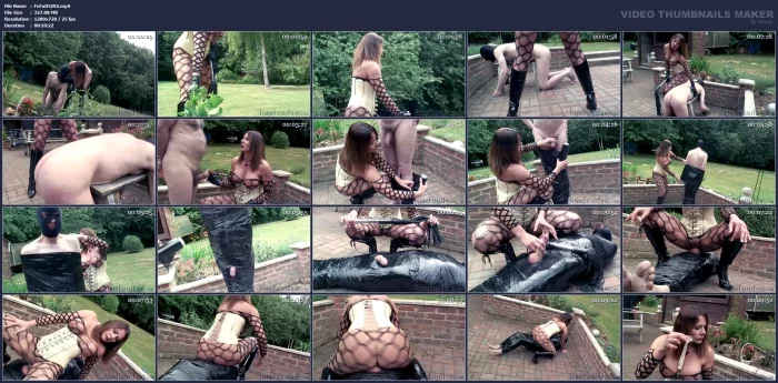 Carly's Garden Sex Slave - FEMMEFATALEFILMS - MP4
