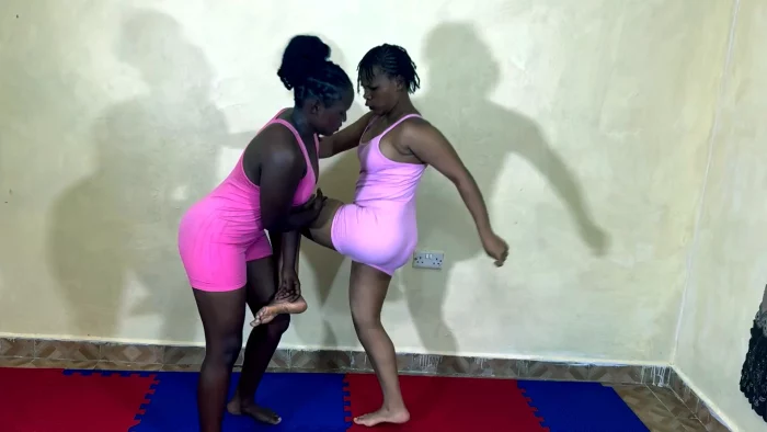 Pussy Kicking Match Between Trizer And Margy - MERCY WRESTLING PRODUCTION - MP4