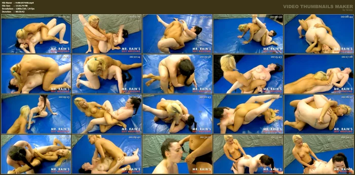 Ivy Rain Vs Princess Nikki - Sexfight W Strap On Me Stakes - MR RAINS SEXY WRESTLING - MP4