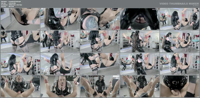 Extreme Pegging With Huge Cocks - Mistress Karino, Madame Grim - FEMDOM ADVENTURES - MP4