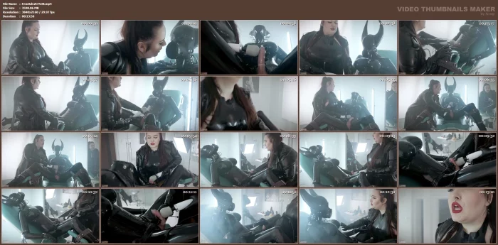 Joi And Orgasm Control For Latex Drone Doll - Mistress Karino - FEMDOM ADVENTURES - MP4