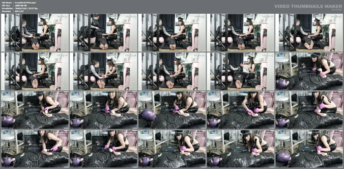 Milking Machine Cock Draining And Post Orgasm Play - Mistress Karino, Lady Herodia - FEMDOM ADVENTURES - MP4
