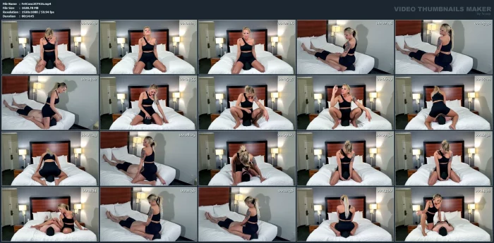 Bella Ink - Yoga Shorts Smother - FETISH CONCEPTS - MP4