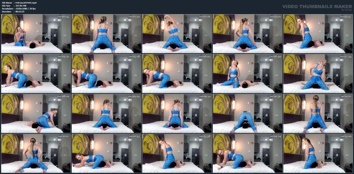 Kitty Quinn - Yoga Pants Smothering - FETISH CONCEPTS - MP4