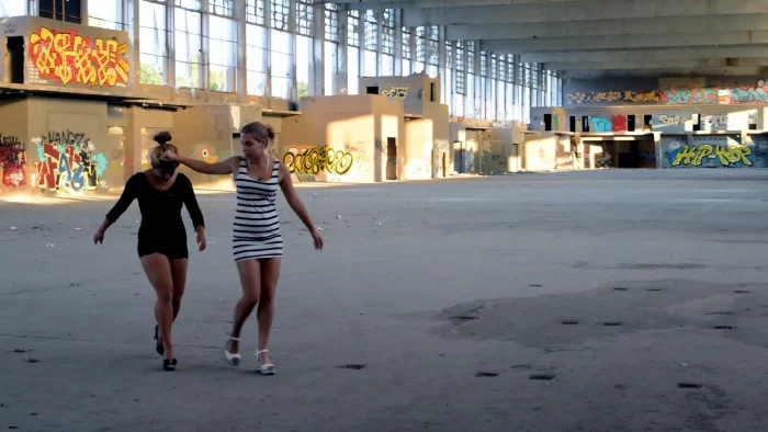 Faceslapping Mega Slaps - I Fight For My Place - Domina Mikaela Wolf And Slave Natasha Grof - FETISHKING / MFVIDEOBRAZIL - MP4