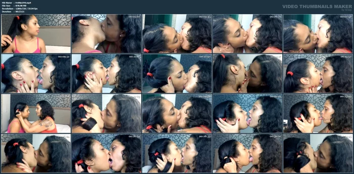 Hot Kisses By Cristina Carla Dos Santos And Flavia Carla Dos Santos - FETISHKING / MFVIDEOBRAZIL - MP4