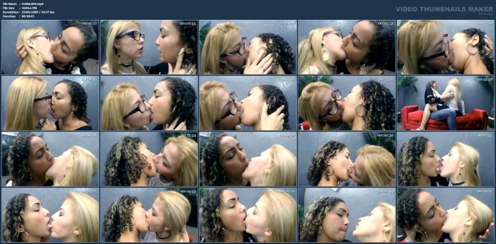 Hot Kisses By Jennifer Avila And Daniela Block - FETISHKING / MFVIDEOBRAZIL - MP4