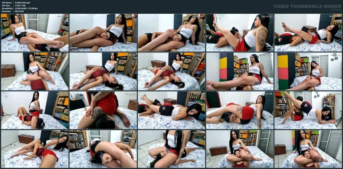 Scissor Top Babes - I Will Crush Your Body With My Sexy Legs - FETISHKING / MFVIDEOBRAZIL - MP4