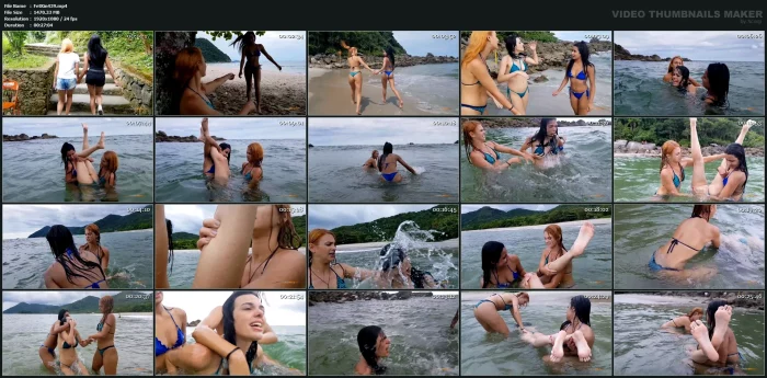 Underwater Smother Top Models - FETISHKING / MFVIDEOBRAZIL - MP4