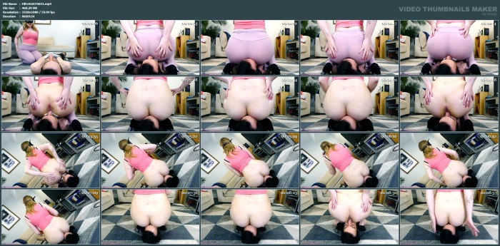 Crushed Under Bbw Butt Cheeks - Rich College Brat - FILTH FETISH STUDIOS - MP4