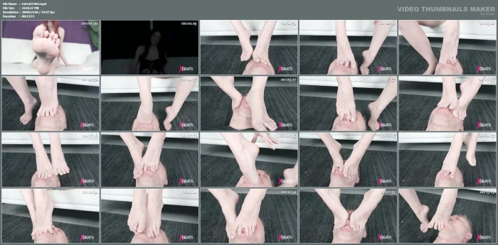 Mistress May - Lick Out My Toejam - BRATTY FOOT GIRLS - MP4