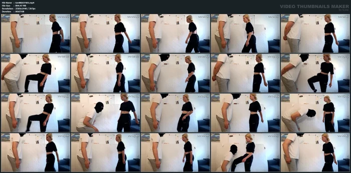 18 Year Old Girl Hates My Balls - GERMAN BALLS BUSTED - MP4