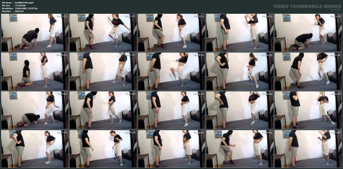 20Min Voller Schmerzen - GERMAN BALLS BUSTED - MP4